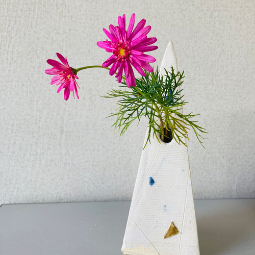 三角花瓶 一輪挿し・花瓶・花器 ツバキ工房 通販 11376105