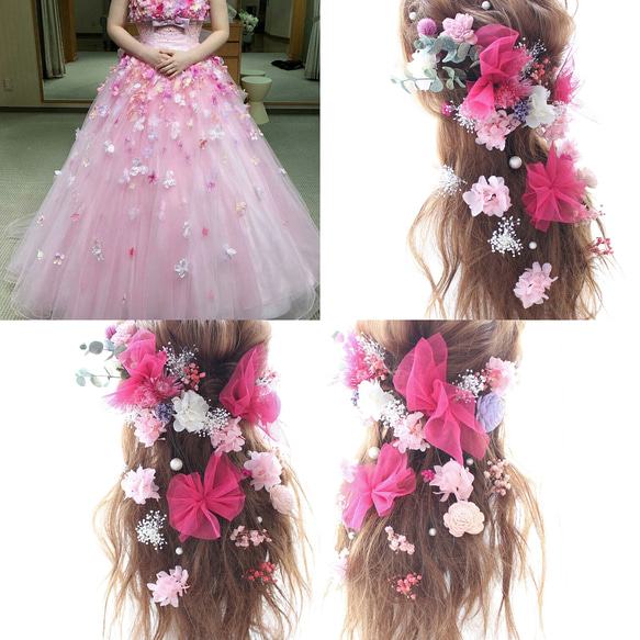 オーダー専用ページ♡ピンクチュールヘッドドレス♡ ヘッドドレス 