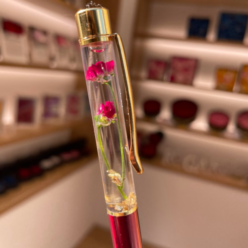 世界一小さなバラ＊ボールペン ペン・筆記用具 RoseGarden Aoyama 通販 