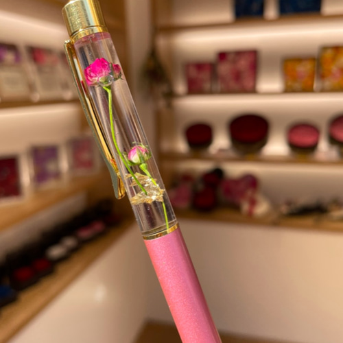 世界一小さなバラ＊ボールペン ペン・筆記用具 RoseGarden Aoyama 通販 