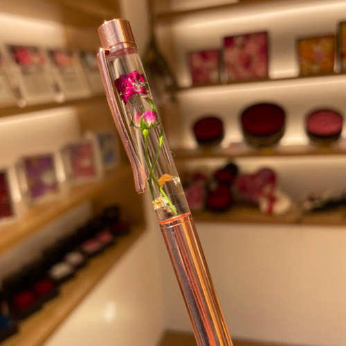 世界一小さなバラ＊ボールペン ペン・筆記用具 RoseGarden Aoyama 通販
