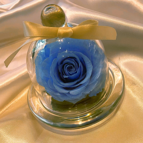 ジュエリーローズ＊ガラスドーム プリザーブドフラワー RoseGarden