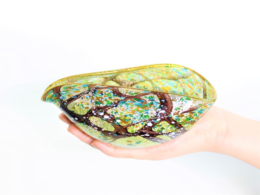 薫風　片口「銀彩」