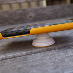 魔法ポップケース　iPhone Xperia他多機種対応「yellow」 6枚目の画像