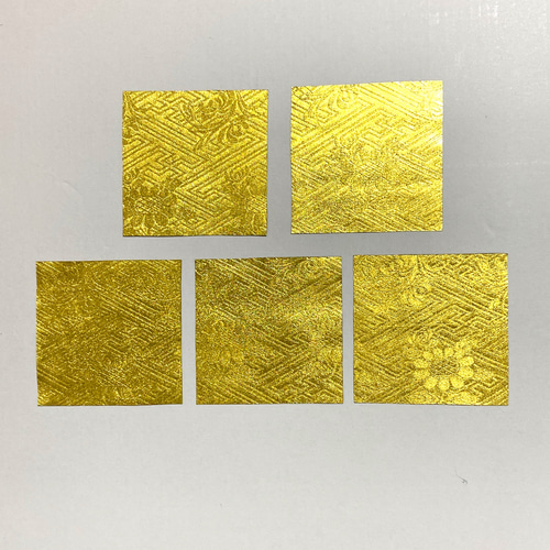 日本初の 金箔コースター(5枚セット) キンサイアート その他キッチン小物 テーブル用品