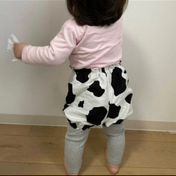 牛さんかぼちゃパンツ　70〜120cm２サイズ 2枚目の画像