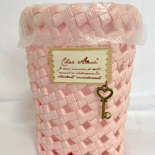 なおちゃんページ　クラフトバンド　ゴミ箱とティッシュケース3組 なおちゃん様専用ページ クラフトバンド ゴミ箱とティッシュケース3組