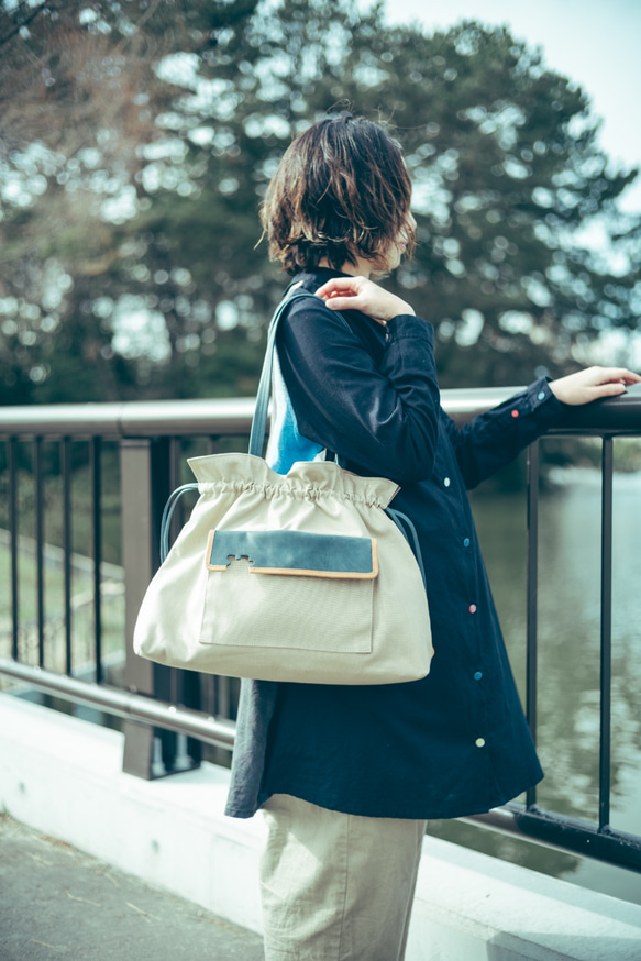 PORTER キャンバストートバッグ　ネイビー PORTER ポーター ネイキッド トートバッグ S 667-19470 メンズ