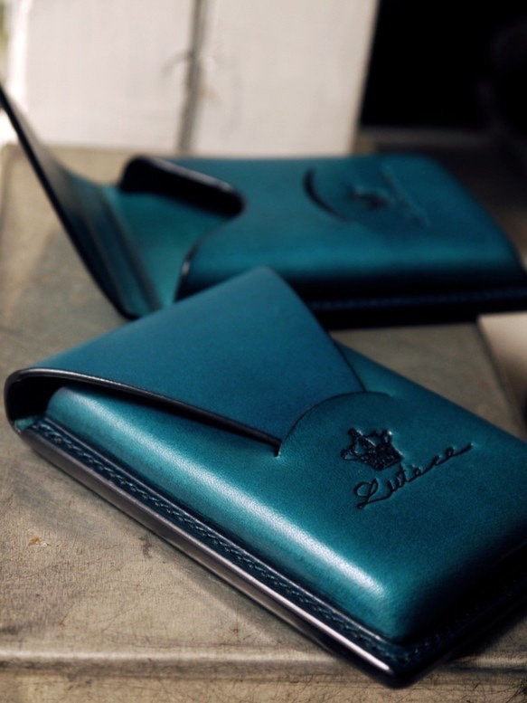 letter名刺入れ　縦型／オルテンシア 財布・ケース・小物入れ 名刺入れ・カードケース 皮、革、レザー S1497127433(11440円)