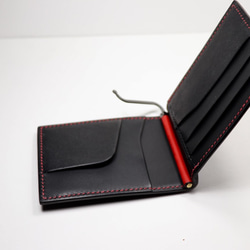 [立即發貨]錢夾錢包（帶零錢包）MCW-01 /黑色×Papabero 第2張的照片