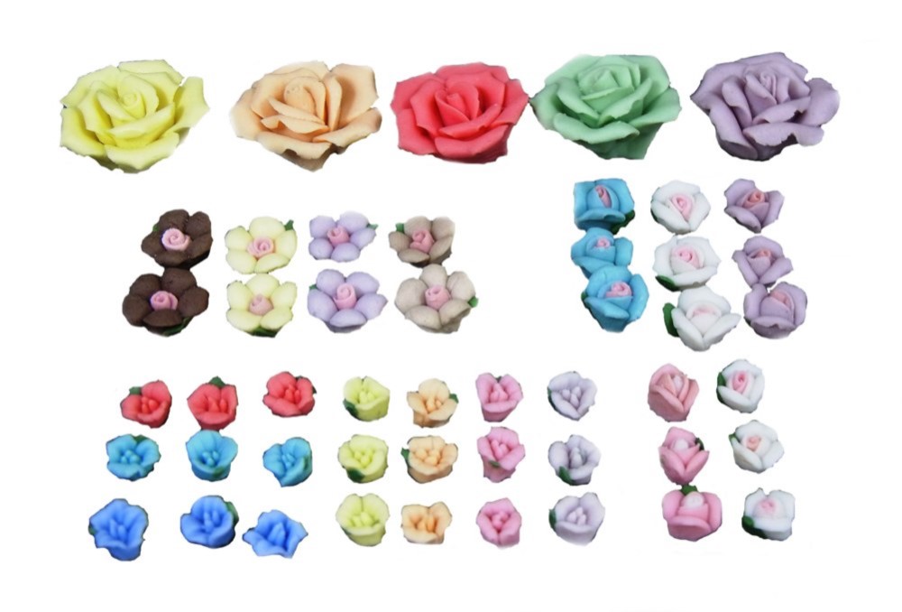 ハンドメイド　バラチャーム　R-280 ハンドメイド バラチャーム R-280