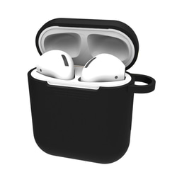 Airpods　シリコン保護ケース　カラビナ付き　送料無料 2枚目の画像