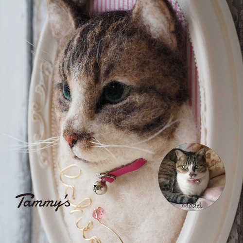 オーダー例 いちごちゃん】 ＃羊毛フェルト ＃フェルト ＃オブジェ立体  