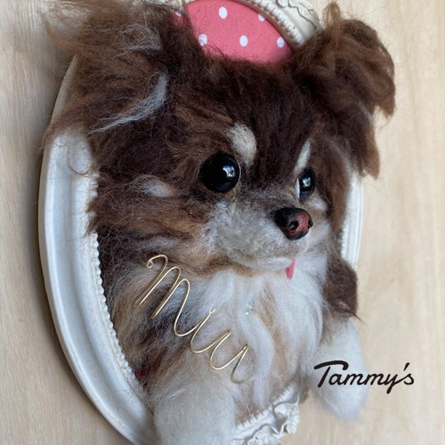オーダー例 みゅうちゃん】 ＃羊毛フェルト ＃フェルト