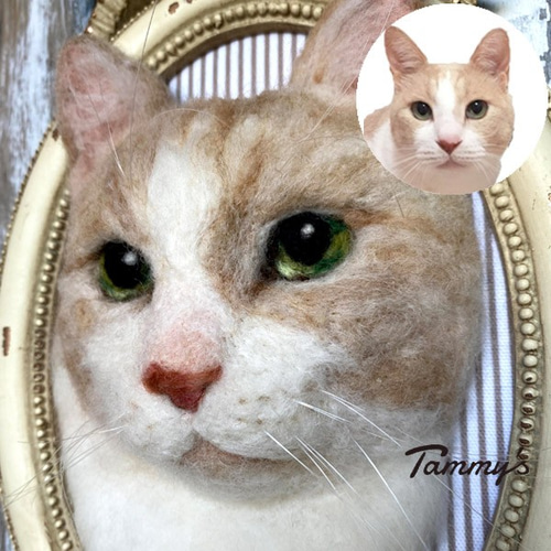 羊毛フェルト 猫 もりりん。様 お取り置き分です