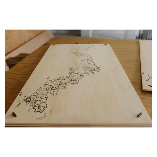 木工 日本地図 パズル その他インテリア雑貨 ratdesignshop 通販
