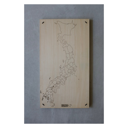 木工 日本地図 パズル その他インテリア雑貨 ratdesignshop 通販