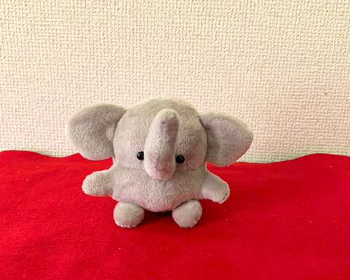 プチ子ゾウのぬいぐるみ ぬいぐるみ ざいんたぶ 通販 11525449｜Creema