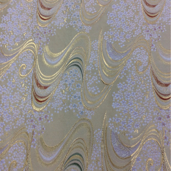 新品］西陣織 金襴 生地 はぎれ 和柄 京都 70×30カットクロス
