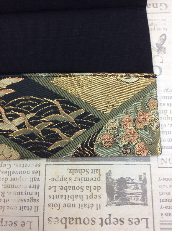 西陣織・金襴の生地で仕立てた袱紗    ふくさ 3枚目の画像