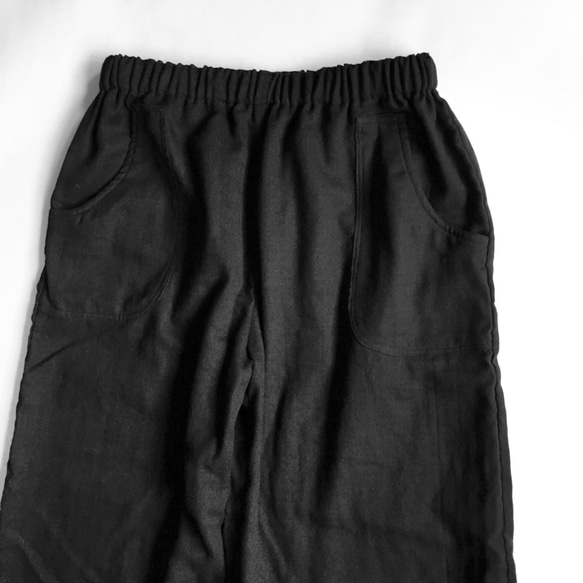 紫膠燈籠短褲（O-PA-WG-001）W的紗布 第3張的照片