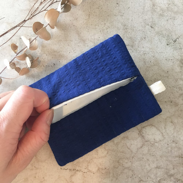 藍色☆口袋紙巾盒（457） 第2張的照片