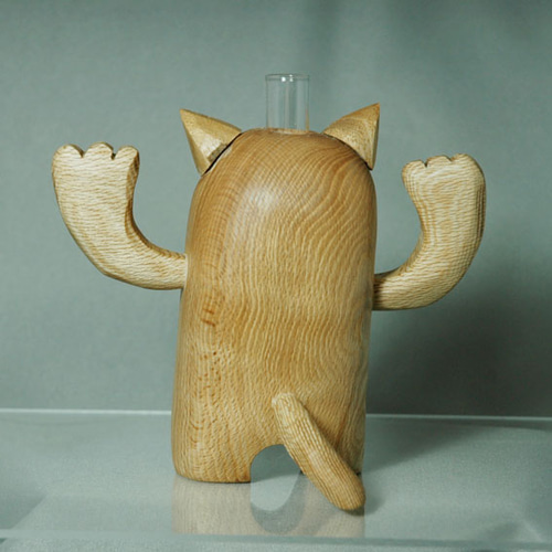 ねこの腹時計 掛け時計・置き時計 フラワーズ 通販 500893｜Creema