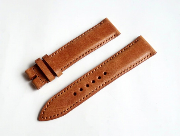 腕時計ベルト 20-18mm ブラウン #43 腕時計 fiore bianco 通販