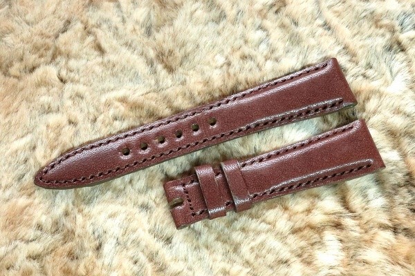 腕時計ベルト 19-16mm ダークブラウン #60