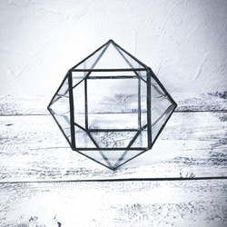 ステンドグラス【LadyBug】ミニ置き型テラリウム 2枚目の画像