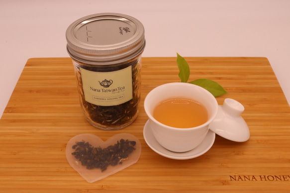 高級台湾烏龍茶をベースにした、農薬不使用で栽培したクチナシの花100%で香り付けをしております。（クチナシ烏龍茶) 4枚目の画像