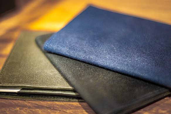 1000円引き最終在庫セール!クラファンで4400万円を売り上げた、薄さ6mmの薄いミニマル財布「Tenuis3」青 3枚目の画像