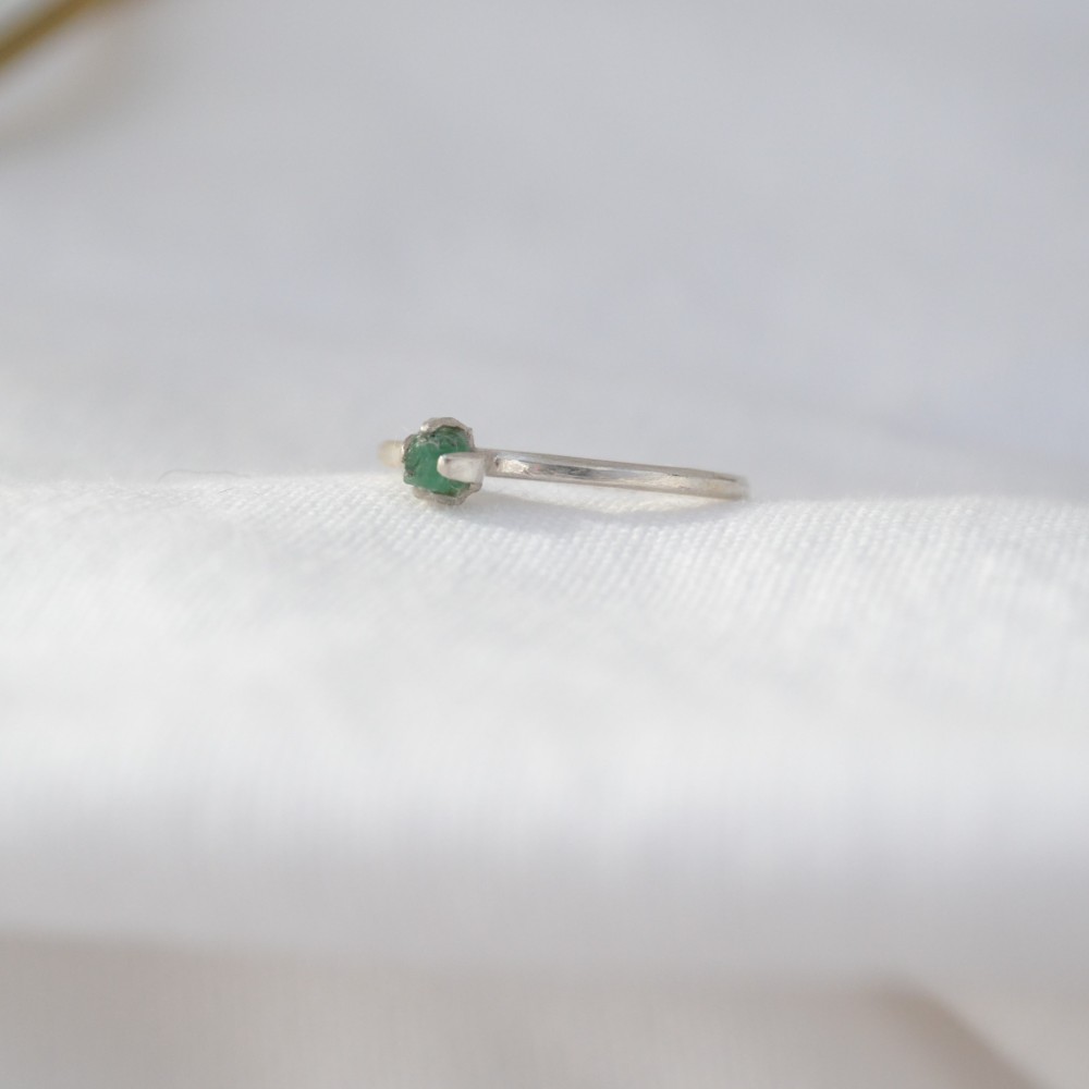原石エメラルドのＲｉｎｇ　－141－