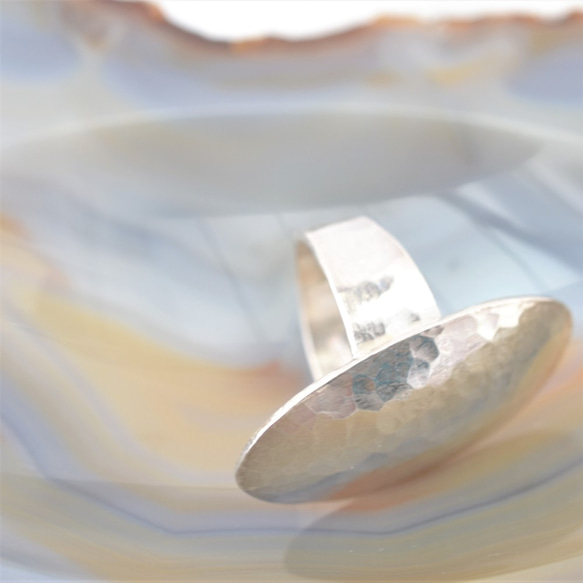 シルバー槌目　指輪　－143－ 6枚目の画像