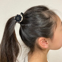 タティングレース　ヘアクリップ 3枚目の画像