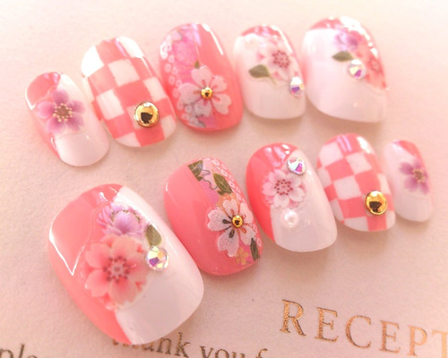 ■桜シール52枚■桜ネイル 春ネイル 和柄ネイル 和装ネイル 振袖 卒業式 4e29ff15e1f43f7dfd87d45e555d41