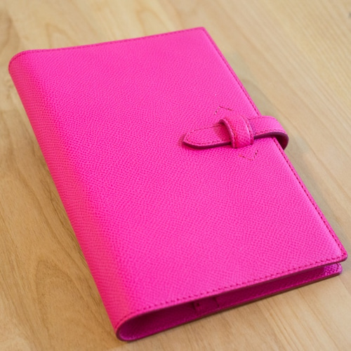 バイブルサイズ・システム手帳 フューシャピンク 手帳 Philosophii