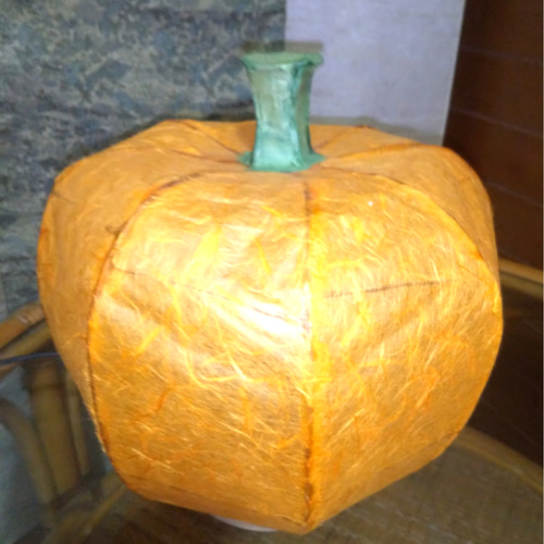 カボチャのランプシェード スタンドライト・テーブルランプ マコマコ
