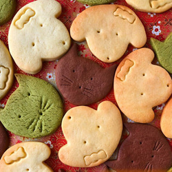 【犬猫クッキー】　バター&マーガリン　手作りクッキー　お菓子　3枚入りセット 7枚目の画像