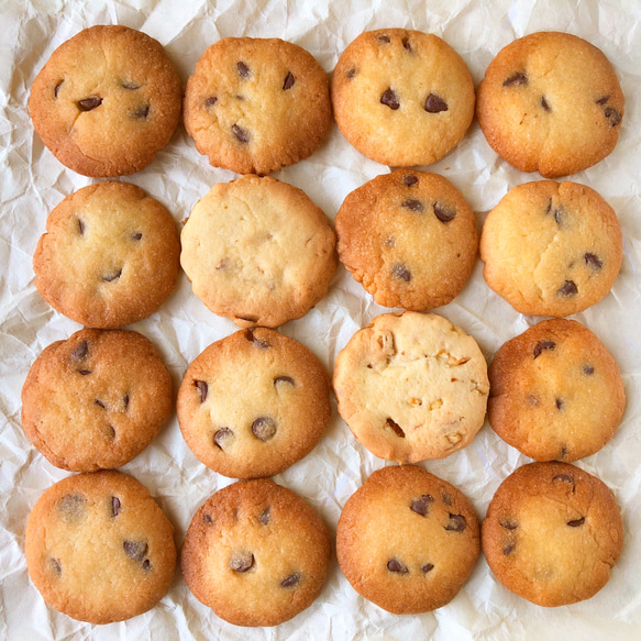 チョコチップクッキー　手作りクッキー　16枚入りセット 1枚目の画像