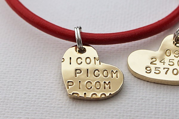 失卡★黃銅心巧克力皮錶帶型Picom 第9張的照片