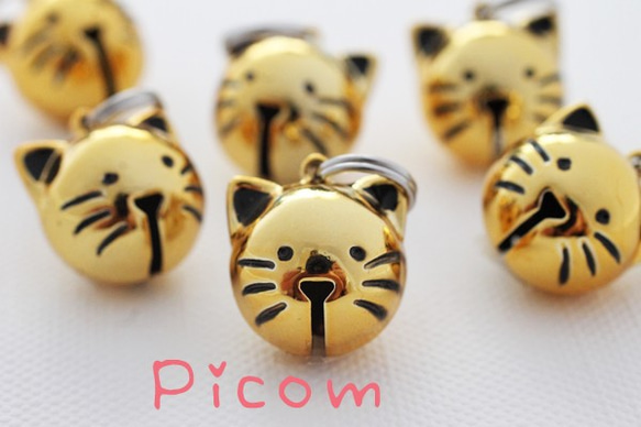 [試用價格] 金色櫻桃貓鈴鐺吊帶● Picom ● 第3張的照片