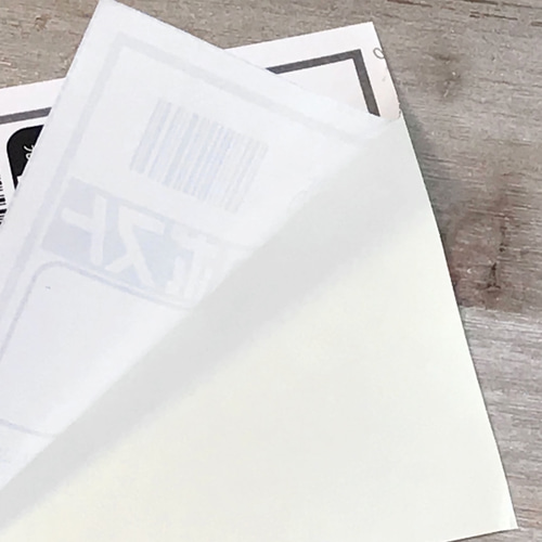 無地 ラベルシール A6 W105×H148mm ノーカット 100枚 梱包 クリック