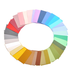 【36色のギフトボックス用】36色のカラーサンプル　36枚　47×67mm 2枚目の画像
