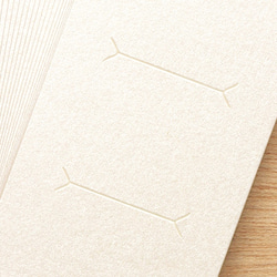 【30枚】ヘアピン ヘアゴム 用台紙（パール or マット紙）4×8.5cm 日本製 D021.D054 2枚目の画像