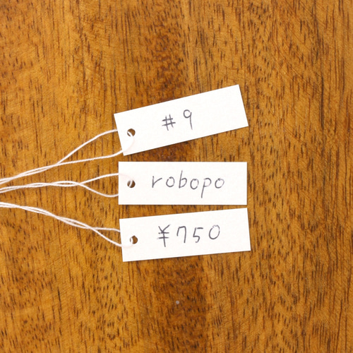 100枚】 値札 M（パール紙 or マット紙）10×30㎜ 日本製 下げ札
