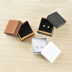 3色から選択】ジュエリーギフトボックス（CB）印籠型 65×65×42