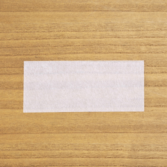 【25枚】薄葉紙（約70×150mm）角留め箱 Sサイズ用　白 ホワイト 紙 包装 日本製 A033 2枚目の画像