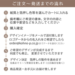 【名入れ箔押し】オリジナル ギフトバッグ（S）120×80×45㎜ 50枚 日本製 手提げ袋 B01 10枚目の画像