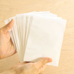平袋　白無地（LL）10cm×14.5cm  50枚　日本製 紙袋 薄葉紙 和紙 不織布 プチギフト 結婚式　A046 4枚目の画像